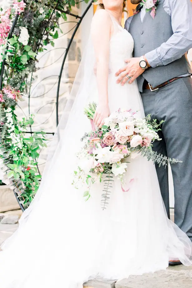 Romantic wedding bouquet - Mallory McClure Photography