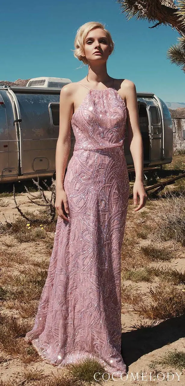 Sequins Bridesmaid Dress Trends by Cocomelody 2020 - MIA