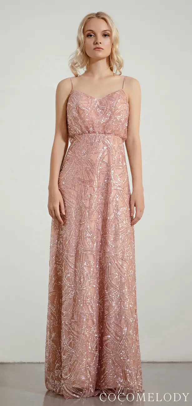 Sequins Bridesmaid Dress Trends by Cocomelody 2020 - MEGAN