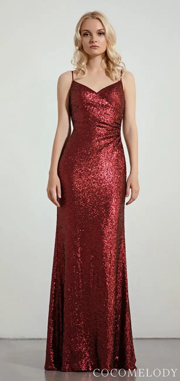 Sequins Bridesmaid Dress Trends by Cocomelody 2020 - MOLL