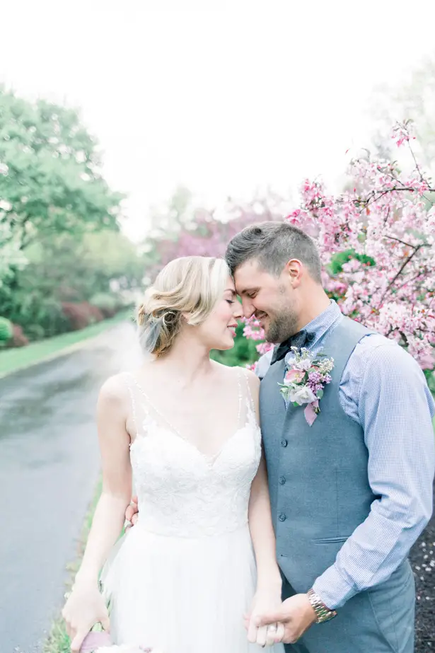 Spring Romantic wedding photo - Mallory McClure Photography