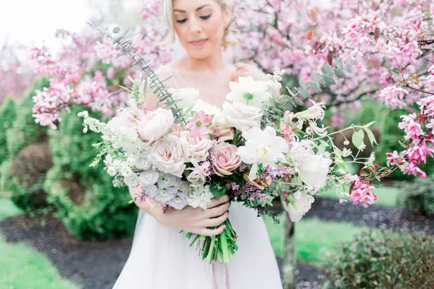 Wild wedding bouquet - Mallory McClure Photography