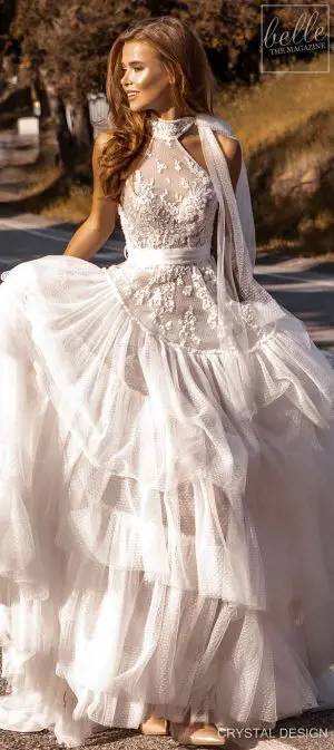 Crystal Design Couture Wedding Dresses 2020 - Catching The Wind Collection -Sicily