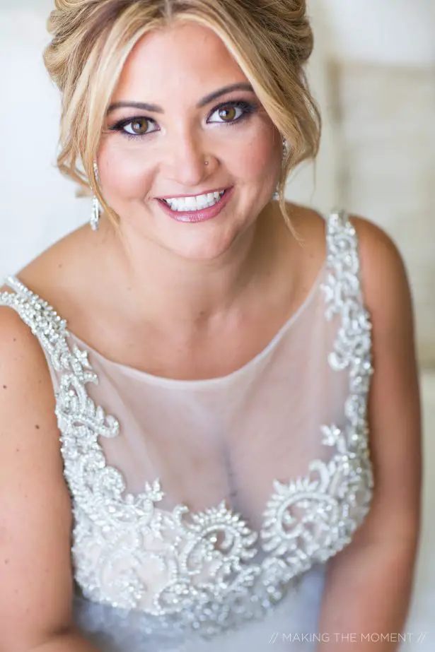 Classic wedding hair makeup - Photography: Making the Moment 