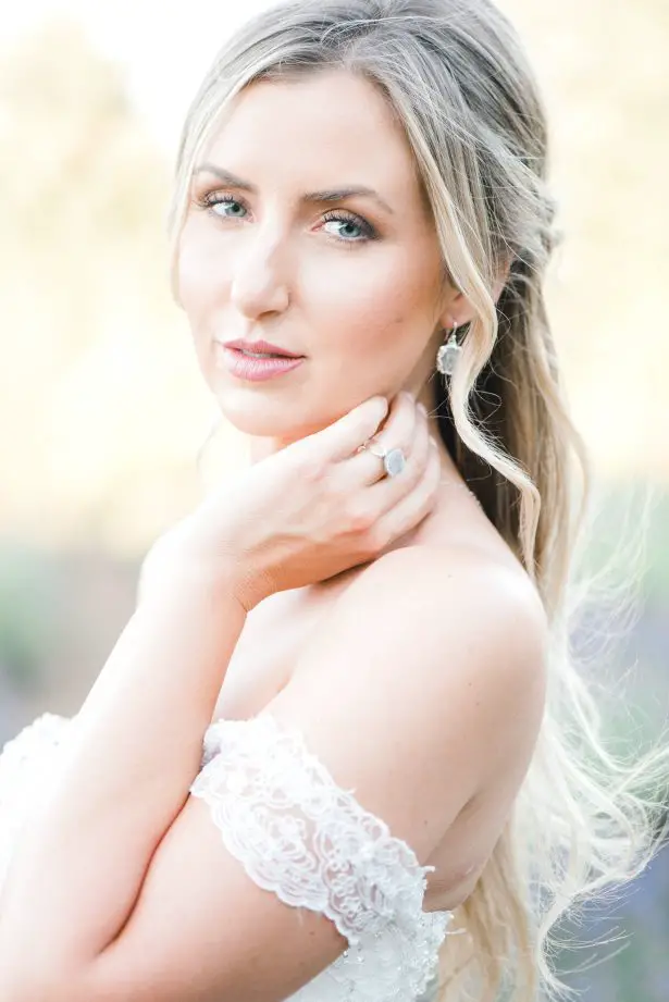 Romantic wedding day makeup - Lauryn Kay Photography