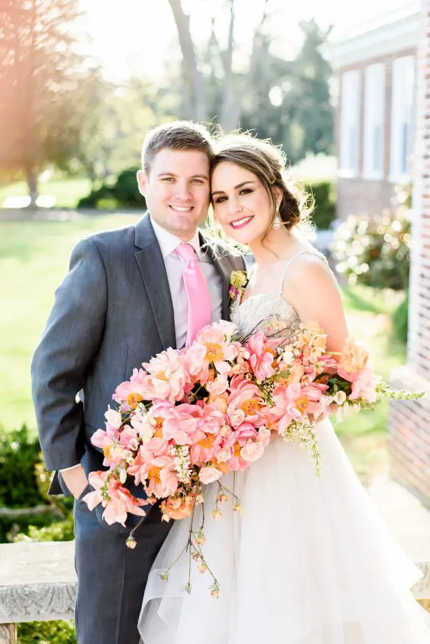 Romantic spring wedding photo- Photography: Michelle Lynn Weddings