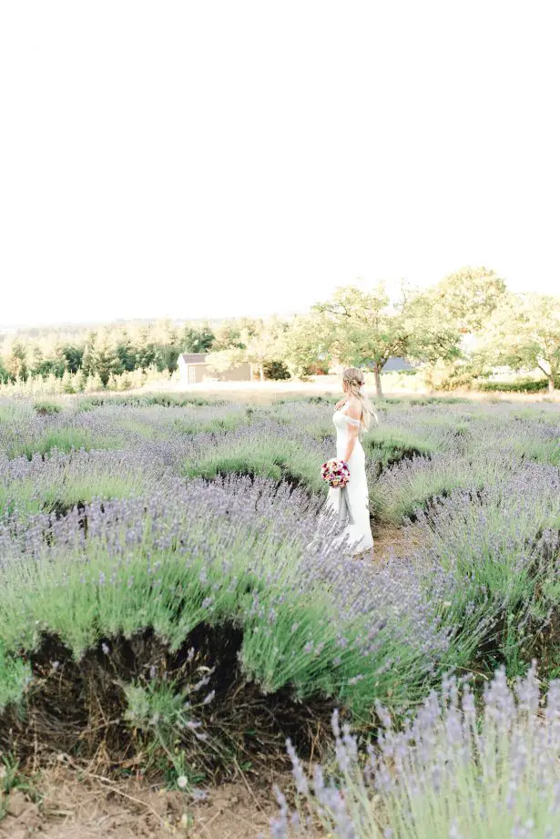 Romantic Wedding Inspiration in a Lavender Field - Lauryn Kay Photography Romantic Wedding Inspiration in a Lavender Field - Lauryn Kay Photography