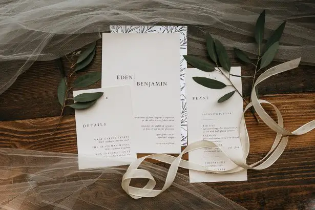 Wedding Invitations - Amanda Meg Photography