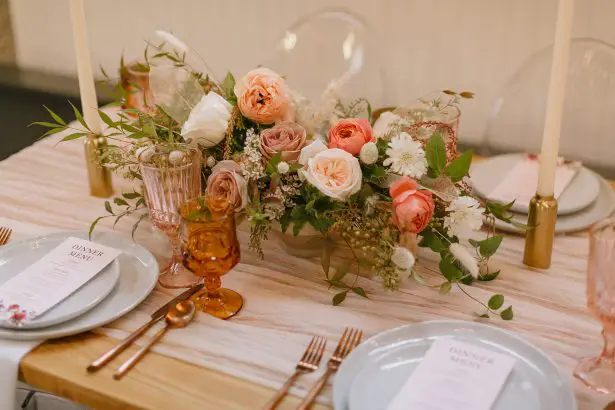 Fall Wedding centerpiece - Andrea Zajonc Photography