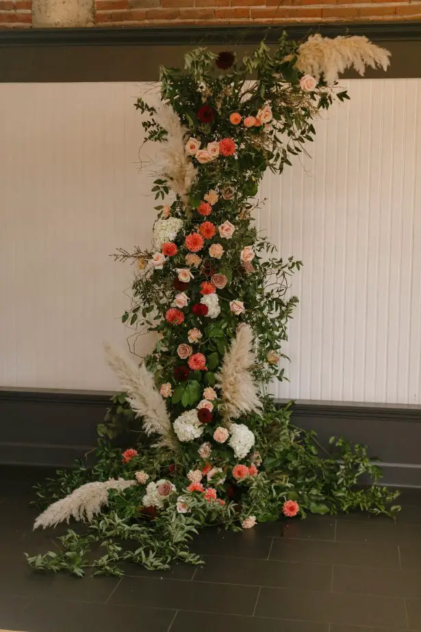 Fall wedding installation - Andrea Zajonc Photography