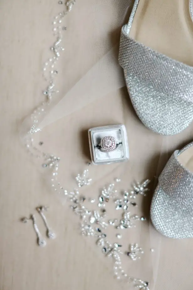 Silver bridal accessories - Krystle Akin Photography