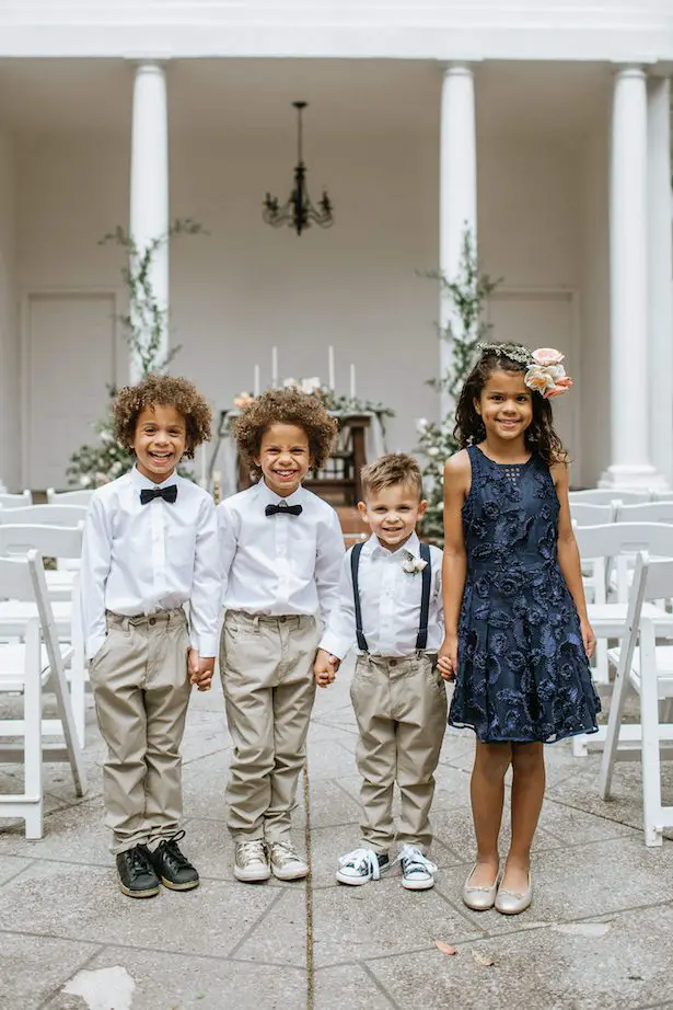 Ring bearer and flower girl ideas - Amanda Meg Photography