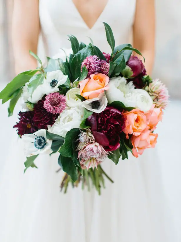 Stunning Fall Wedding Bouquet Inspiration - Belle The Magazine