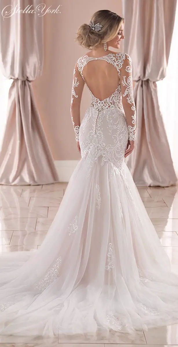 bridal long gown