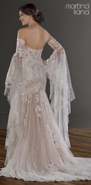 Long sleeves wedding dresses -Martina Liana Style 1147