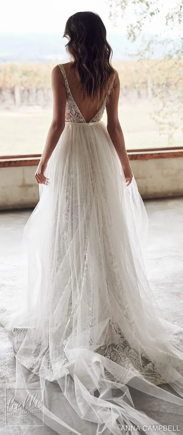Anna Campbell 2020 Wedding Dress Lumiére Bridal Collection - Lexi Empress with Zoe Overskirt