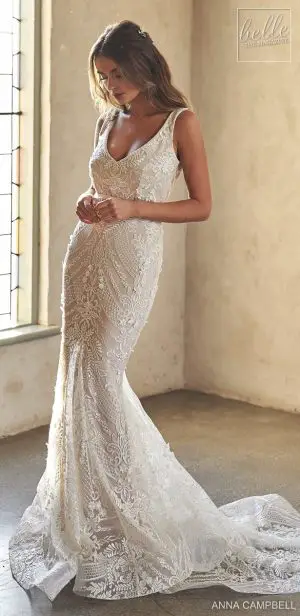 Anna Campbell 2020 Wedding Dress Lumiére Bridal Collection - Lexi Trumpet