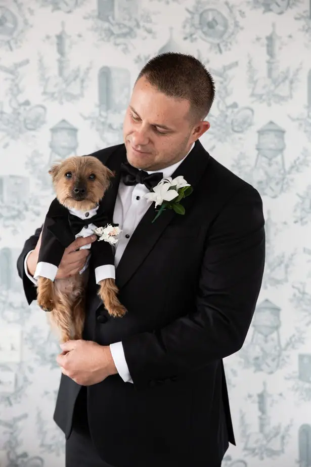 Groom and wedding pet- Rafal Ostrowski Photography