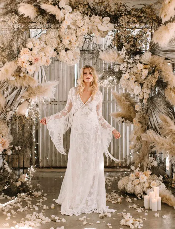 Pampas grass wedding - Photography: Julia Winkler