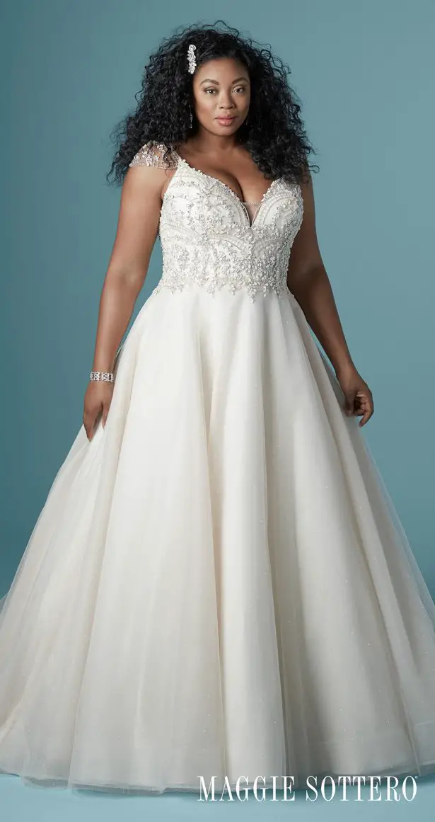 wedding dresses for heavy women