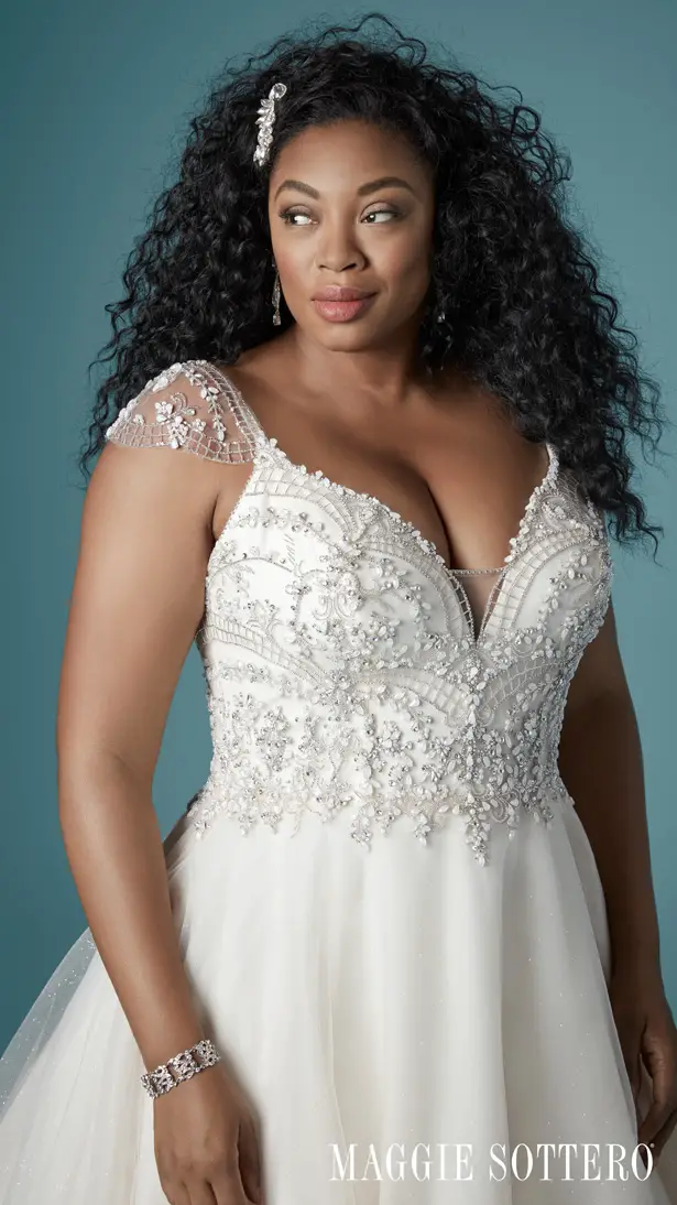 2020 Plus Size Wedding Dress Styles for the Curvy Bride