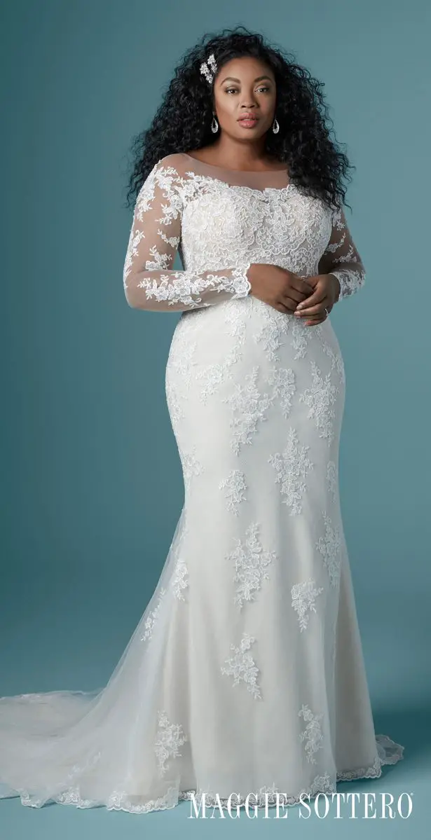 plus size designer wedding dresses