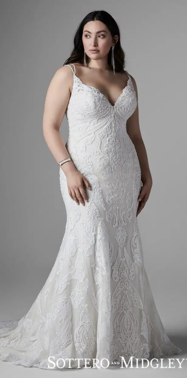 2020 Plus Size Wedding Dress Styles for the Curvy Bride