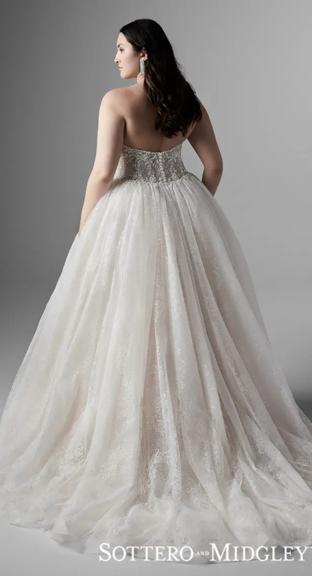 Plus Size Wedding Dress by Sottero and Midgley - Thaddeus