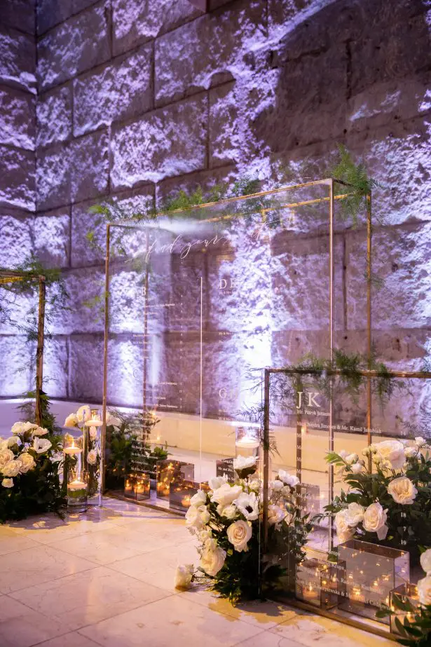 Luxury wedding seating charts - Rafal Ostrowski Photography