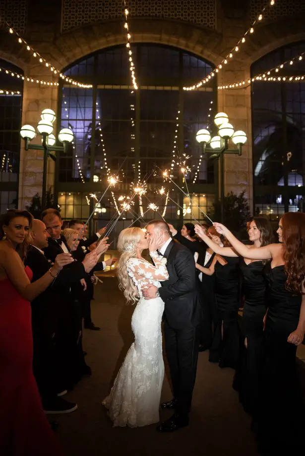 Wedding exit photo - Rafal Ostrowski Photography