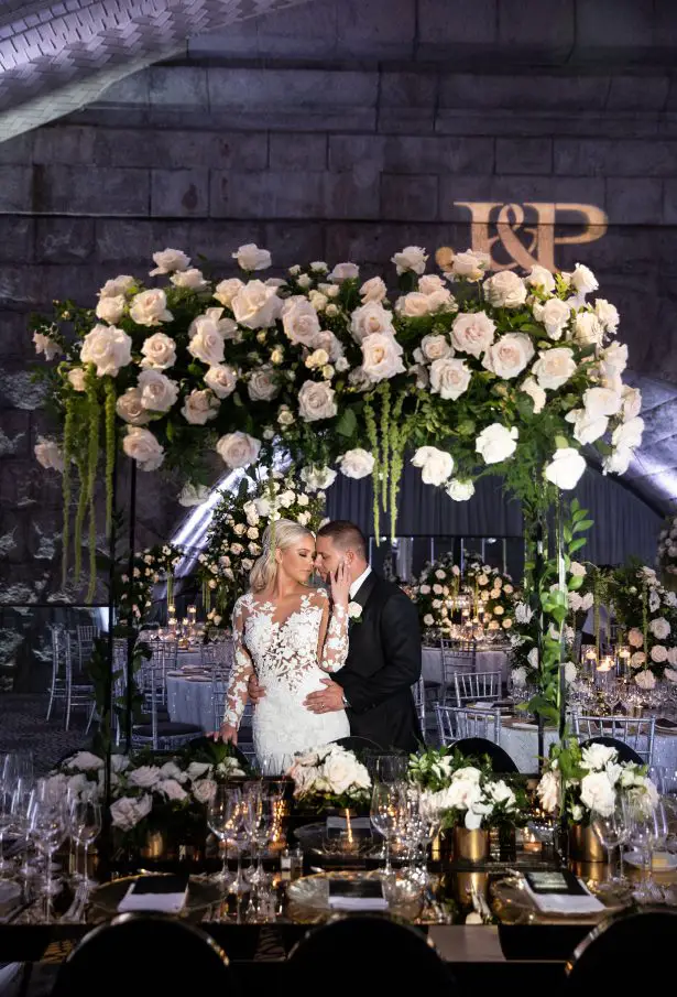 Luxury black and white wedding reception - Rafal Ostrowski Photography