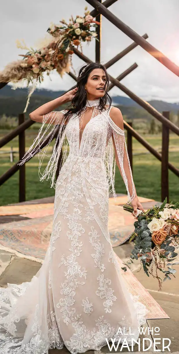 Coachella-Ready Boho Wedding Dresses by All Who Wander