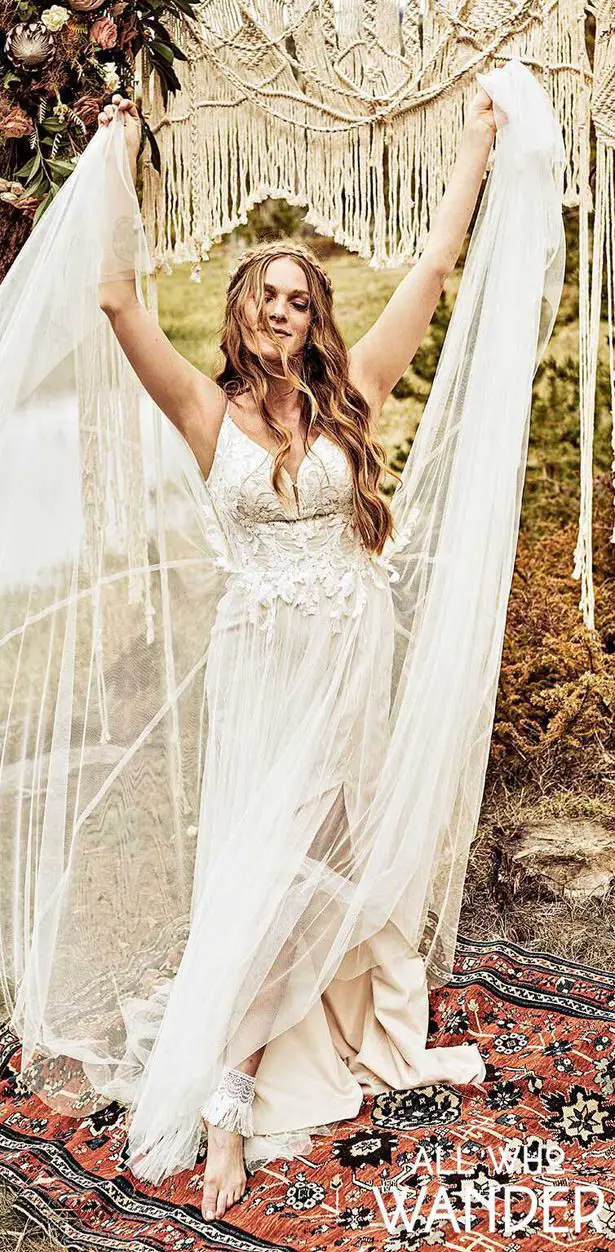 Worldwide Debut of “All Who Wander” Wedding Dresses