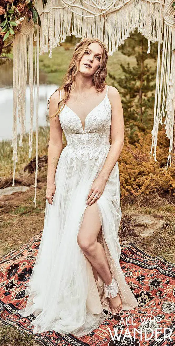 Worldwide Debut of “All Who Wander” Wedding Dresses