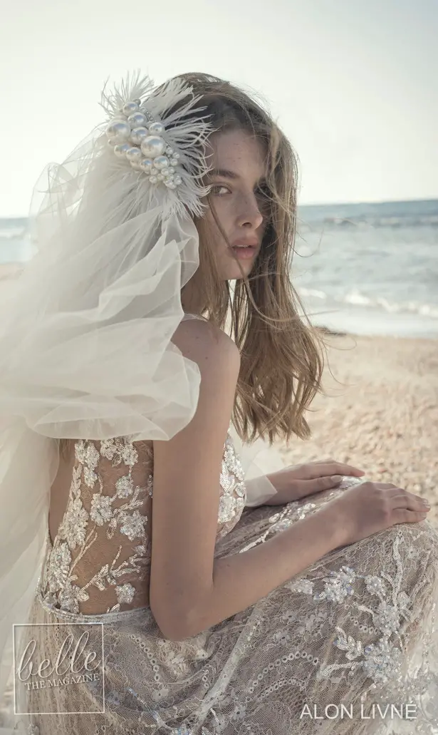 Alon Livne Wedding Dresses Fall 2020 - PEARL VEIL
