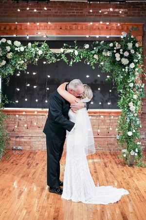 Father daughter wedding first look - Soul Creations Photography