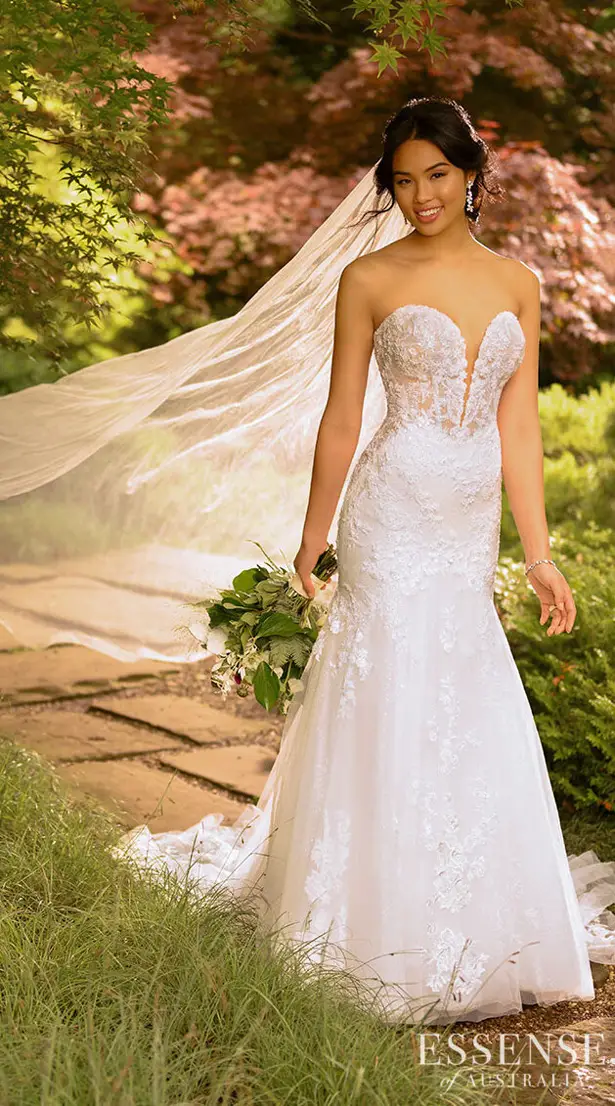 essense of australia mermaid wedding dress