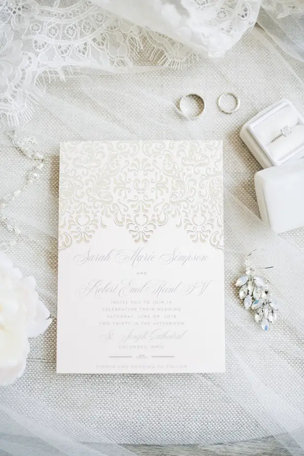 Wedding Invitation -Photo by Stephanie Kase Photography