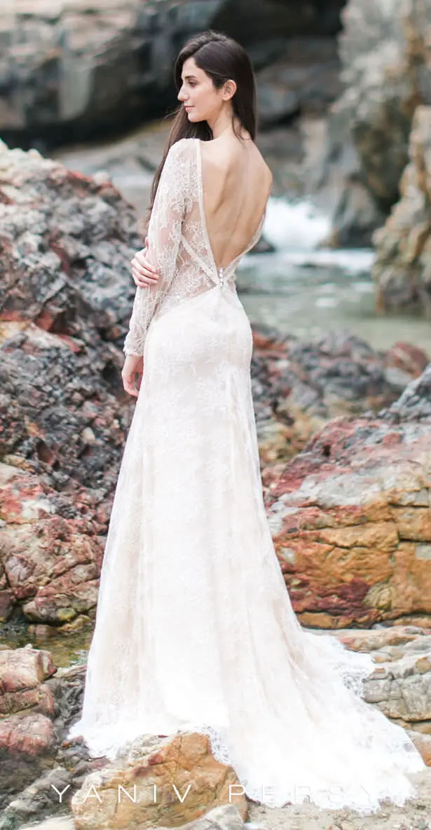 Yaniv Persy Wedding Dress - 5 - Back - De05 -Destinations - Dakota