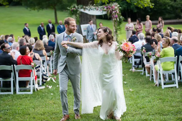 A Garden Wedding ceremony Filled With Pops Of Color - Photography: 6 of Four