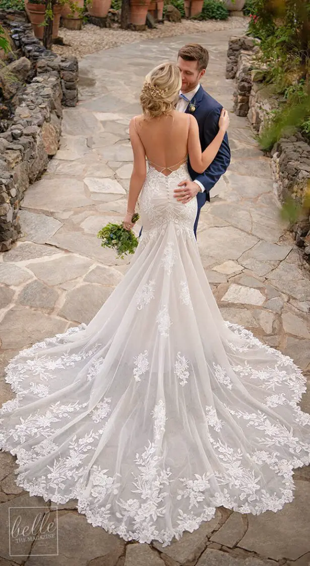 essense of australia mermaid wedding dress