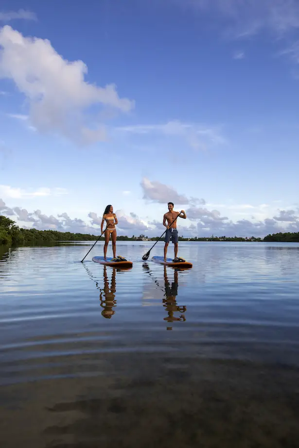 Key West Honeymoon- Couple Paddleboard