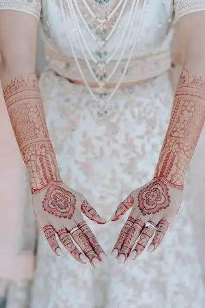 Wedding henna for the bride Modern South Asian Wedding- Foolishly Rushing In Photography