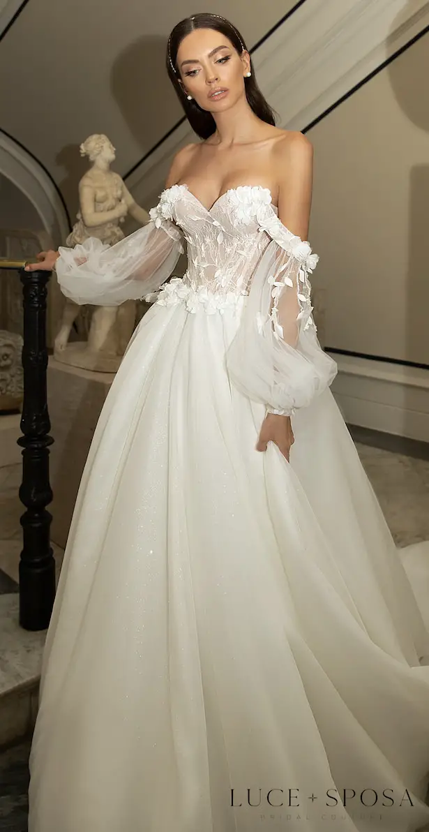Luce Sposa 2021 Wedding Dresses | Sorrento, Italy Campaign - FIAMA