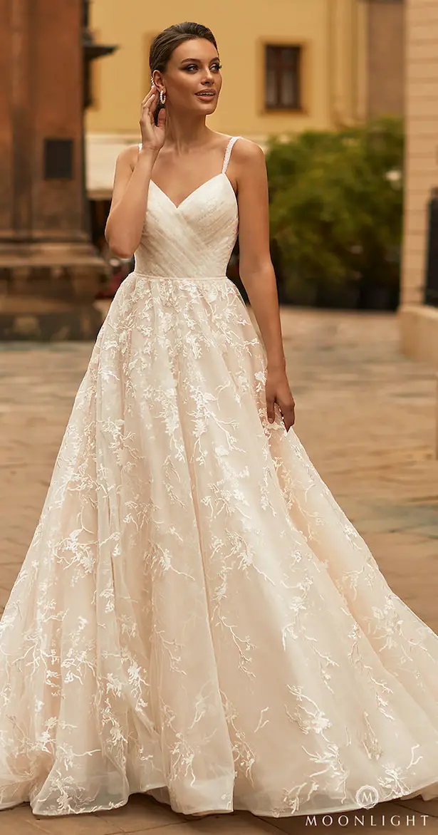 Moonlight Bridal Collection Spring 2021 Wedding Dress -J6816