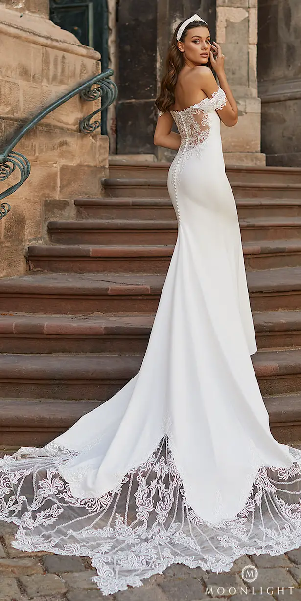 Moonlight Bridal Collection Spring 2021 Wedding Dress -J6817
