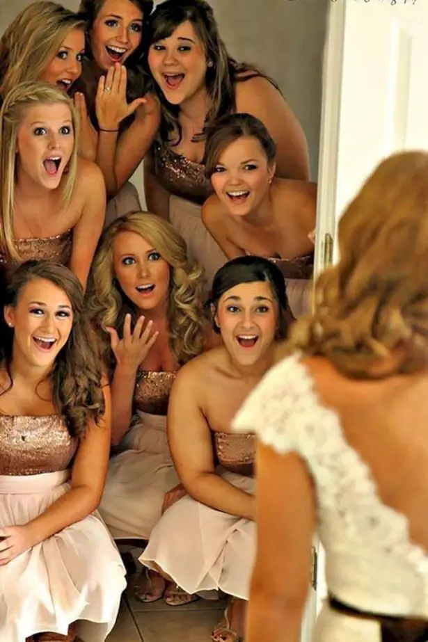 Fun Bridesmaid Photo Idea - Chandler Farms photography