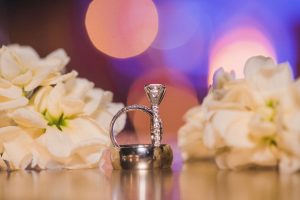 Wedding rings in platinum - Sun and Sparrow Photography