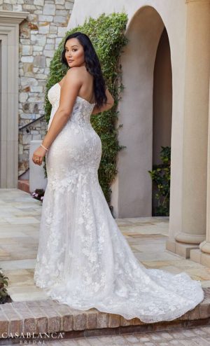 Casablanca Bridal Plus Size Wedding Dresses Spring 2020 - Style 2438 Angelina