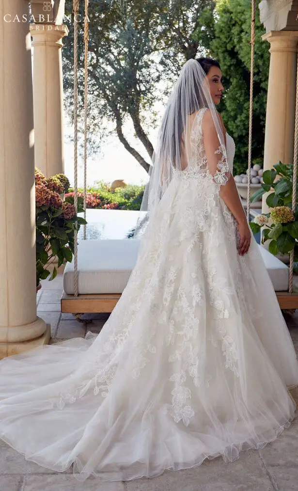 Casablanca Bridal Plus Size Wedding Dresses Spring 2020 - 2440 Ann